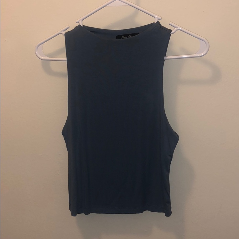 Double lined tank top
